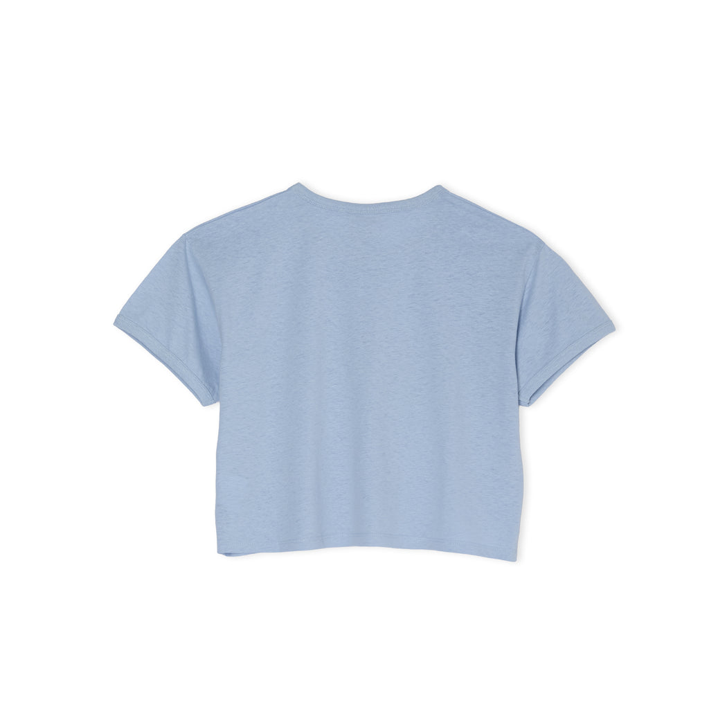 Women Aloha Crop Tee-shirt manches courtes