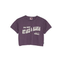 Women Aloha Crop Tee-shirt manches courtes