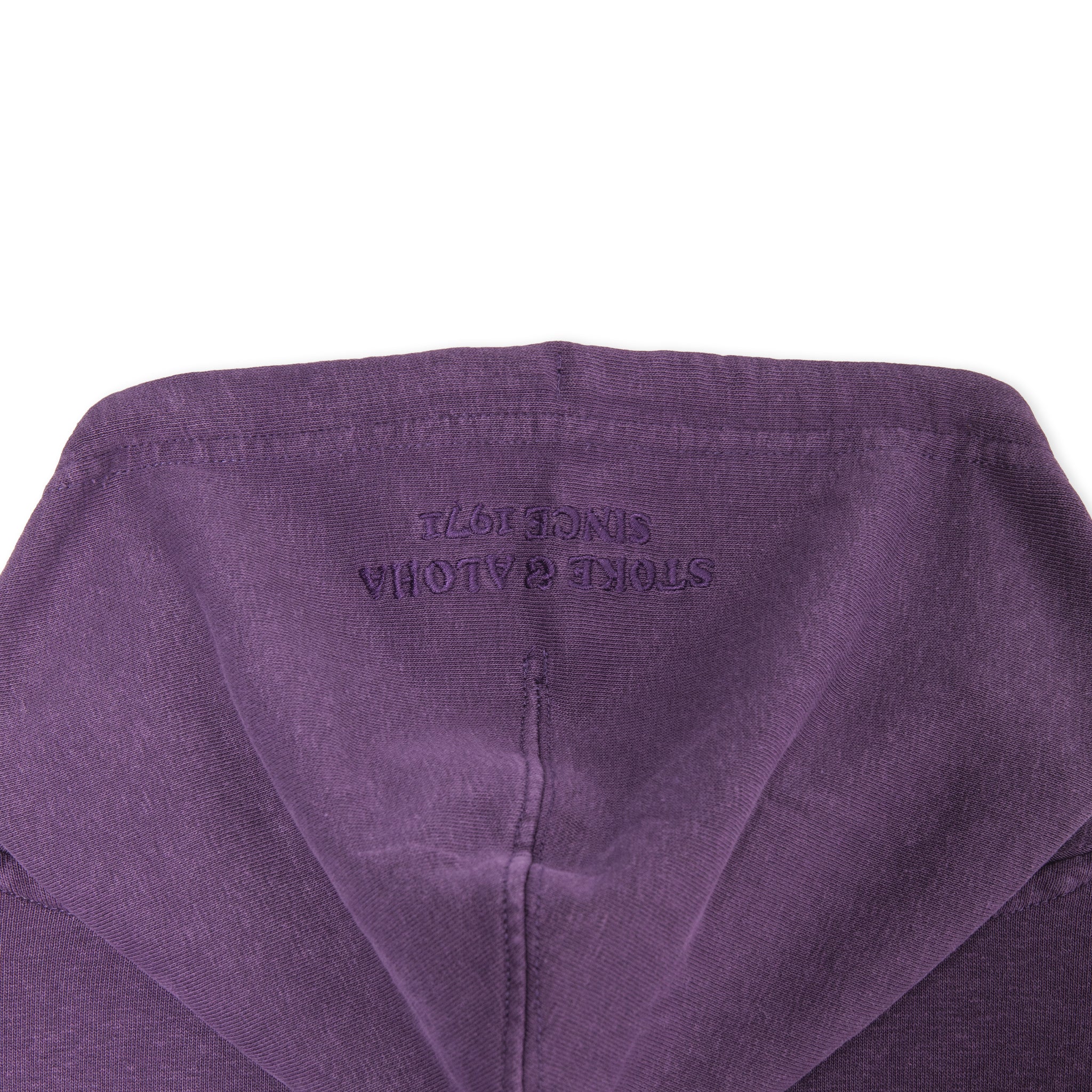 T&amp;C Surf Designs Women OG Plain Hoodie Sweat-Dark Purple
