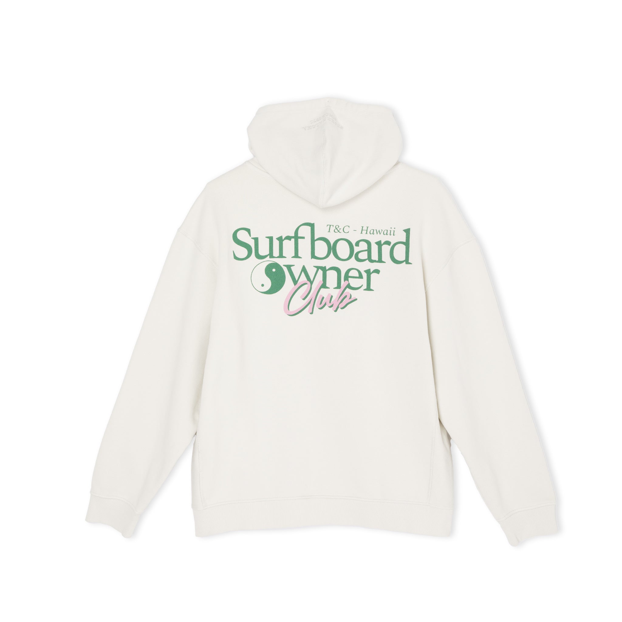 T&amp;C Surf Designs Owner Full Zip Sweat Hoodie-Light Gray