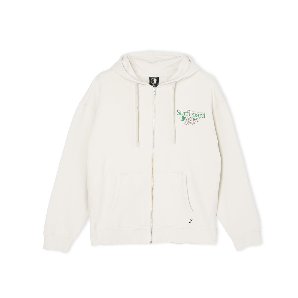 T&amp;C Surf Designs Owner Full Zip Sweat Hoodie-Light Gray