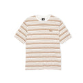 T-shirt de manga curta com riscas KNY da T&C Surf Designs - Borracha