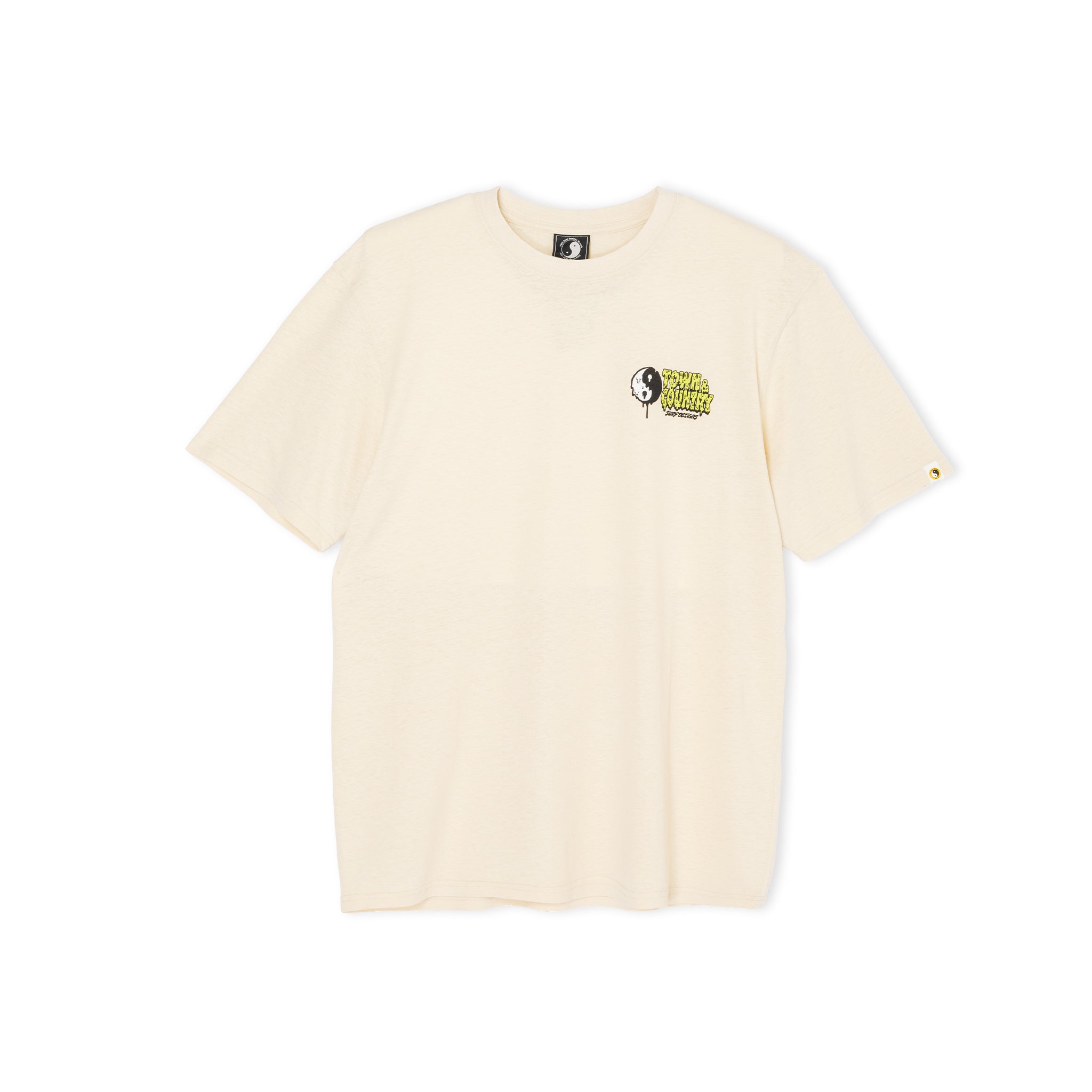 T&amp;C Surf Designs Get Rad S/S Tee-Greige