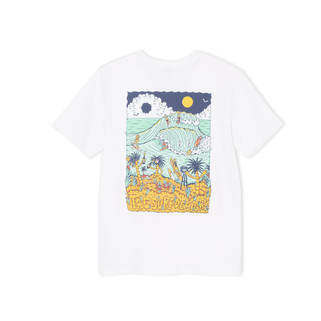 T&amp;C Surf Designs Kenny Scene S/S Tee-White