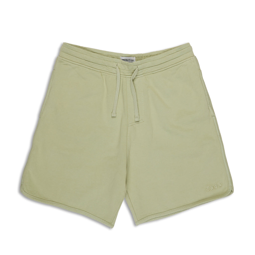 T&C Surf Designs Plain Sweat Walkshort - Sage