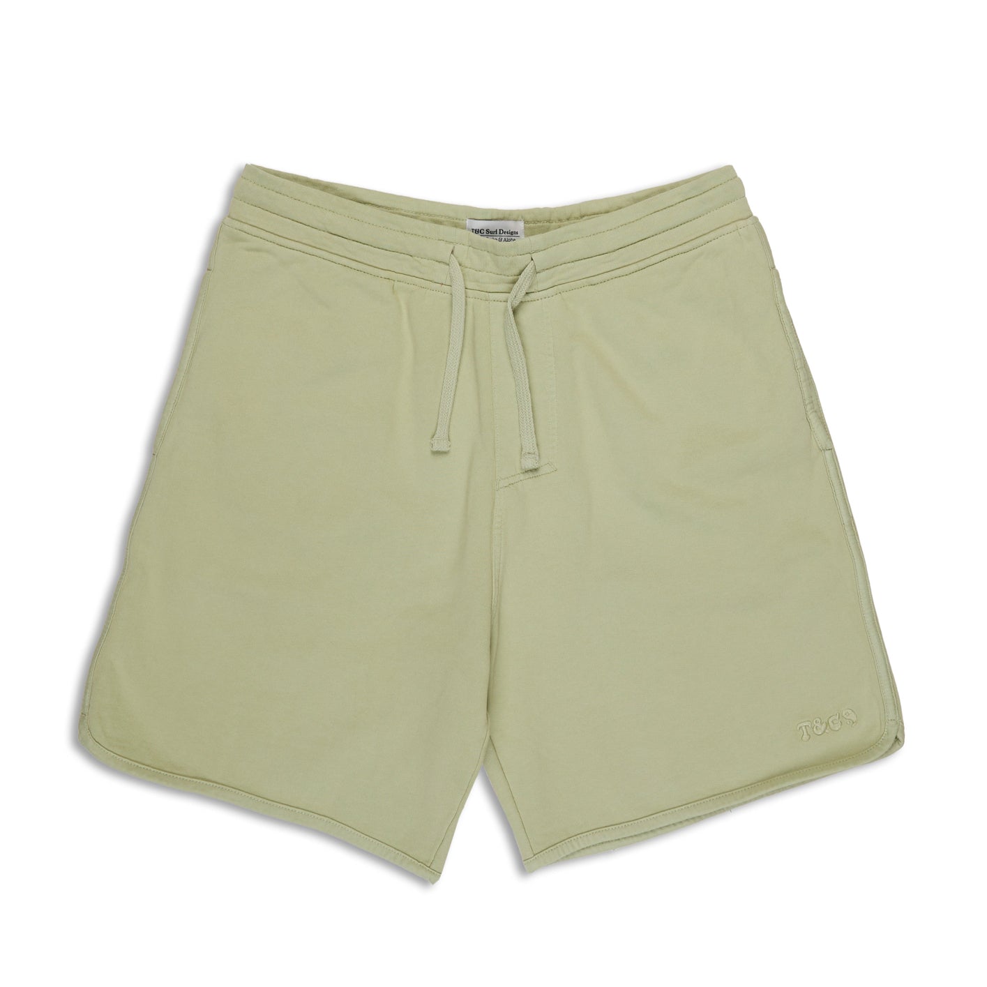 T&C Surf Designs Plain Sweat Walkshort - Sage