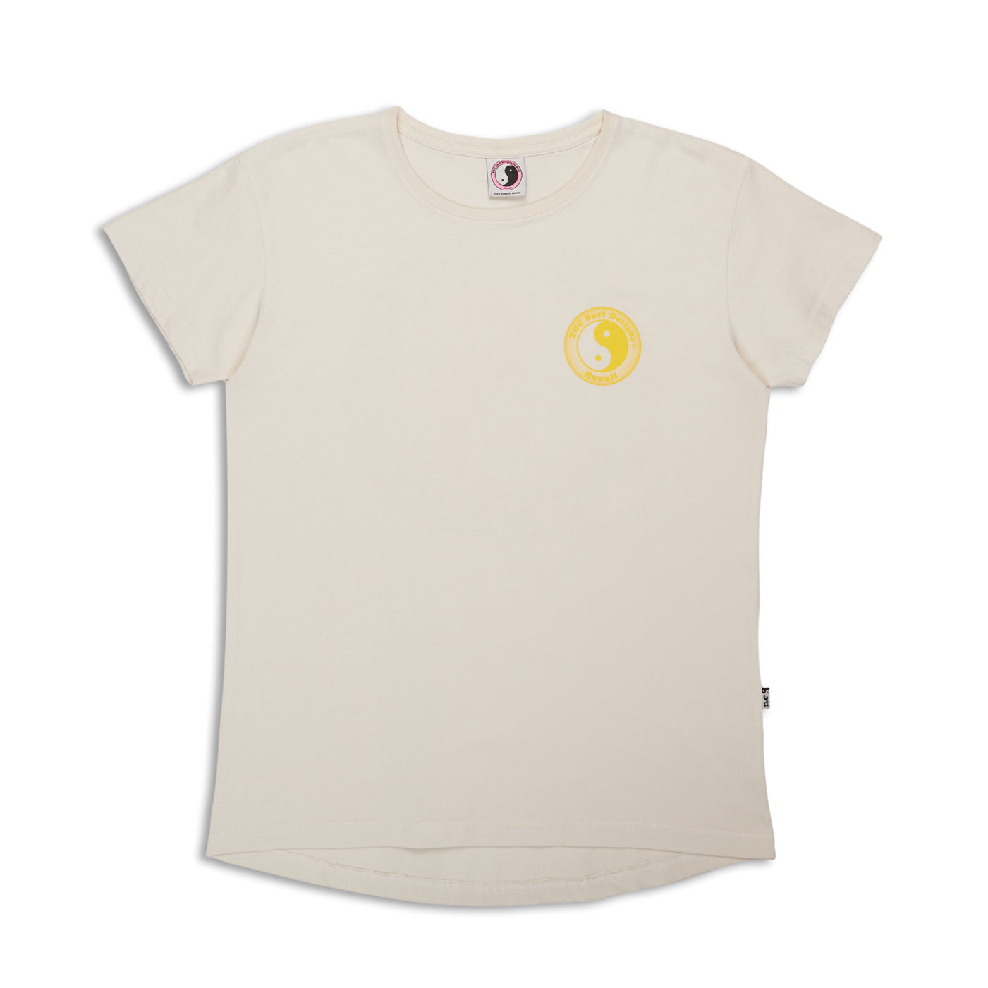T&C Surf Designs Women YY Logo S/S T-Shirt - Off White