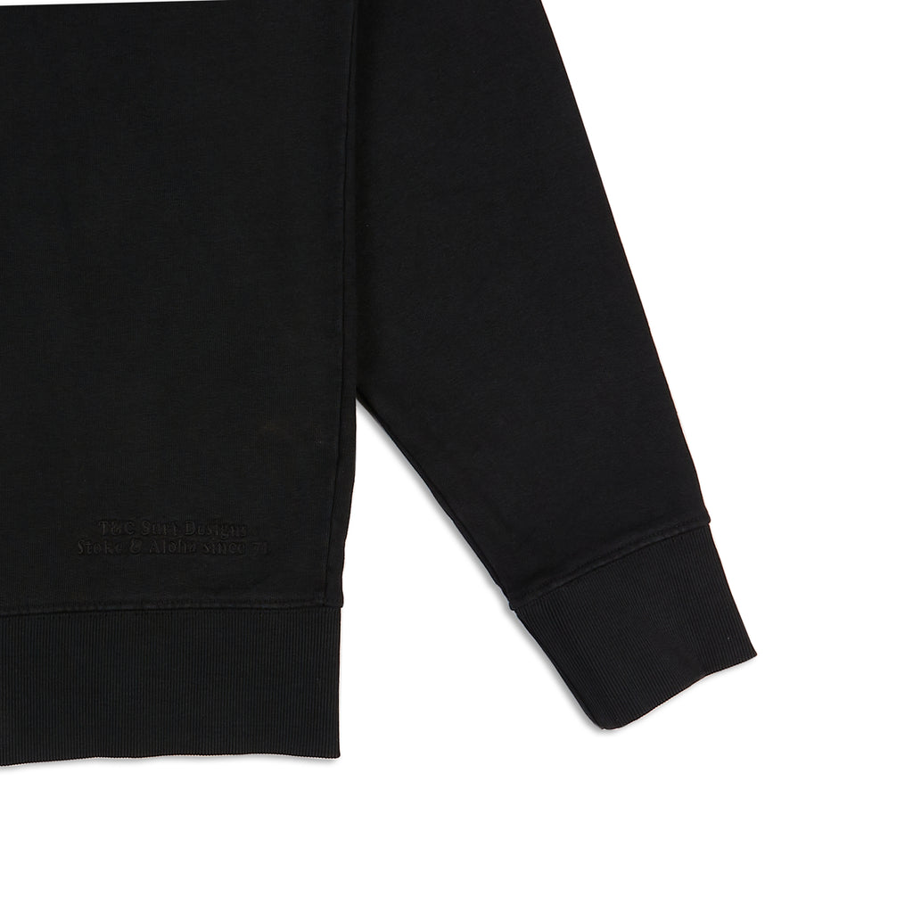 Sweatshirt com capuz e fecho frontal T&C Surf Designs - Preto