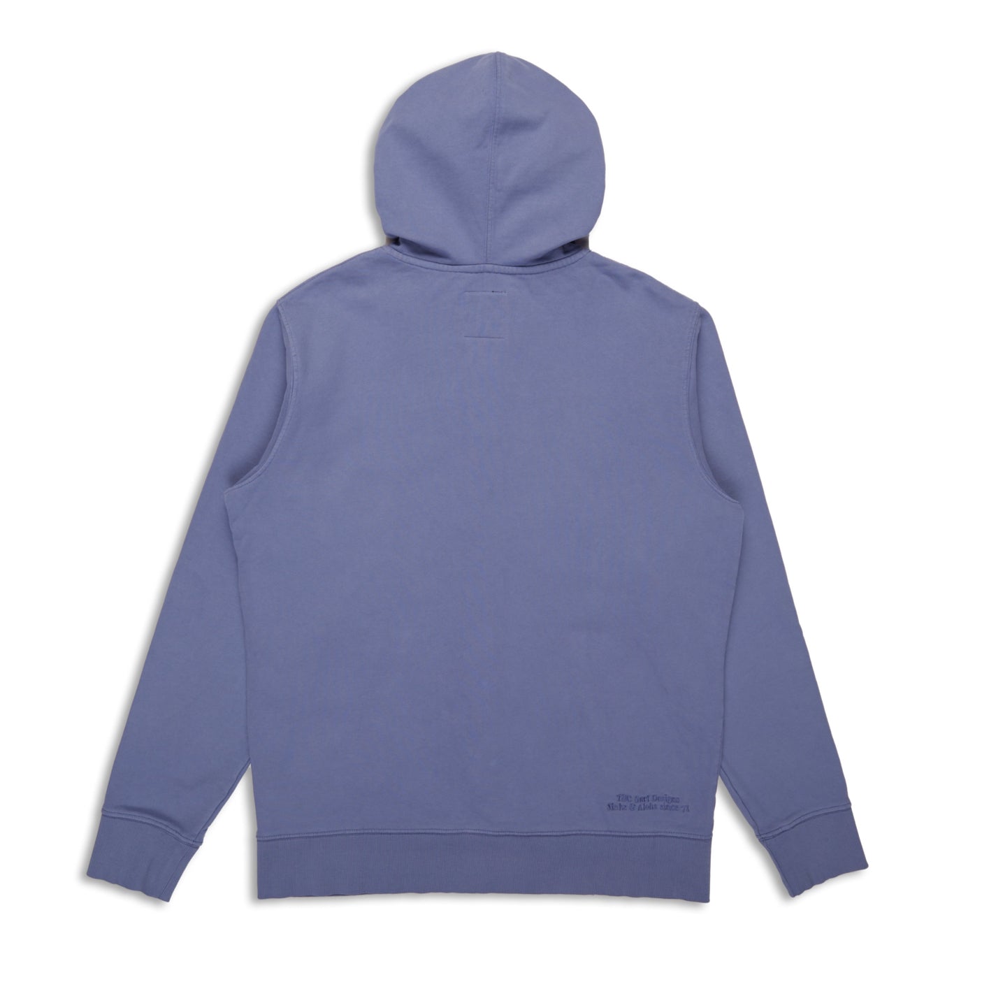 T&C Surf Designs Plain Full Zip Hooded Sweatshirt - Dark Lavender