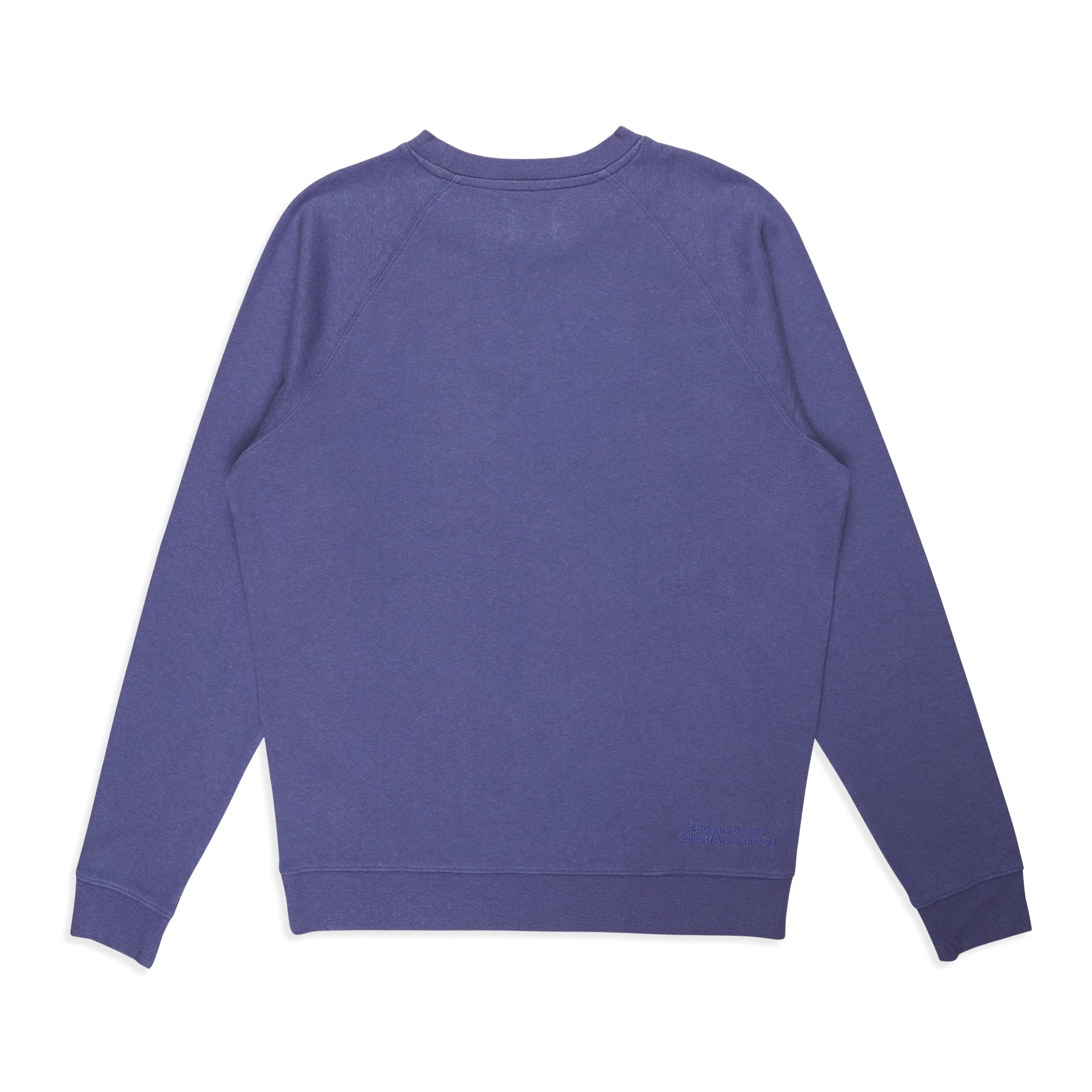T&C Surf Designs Plain Crew Sweat - Dark Lavender