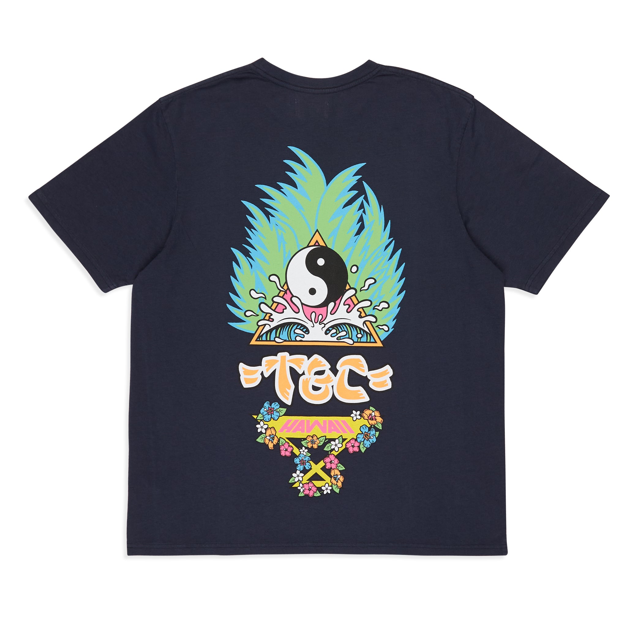 T&C Surf Designs Palms S/S T-Shirt - Marine