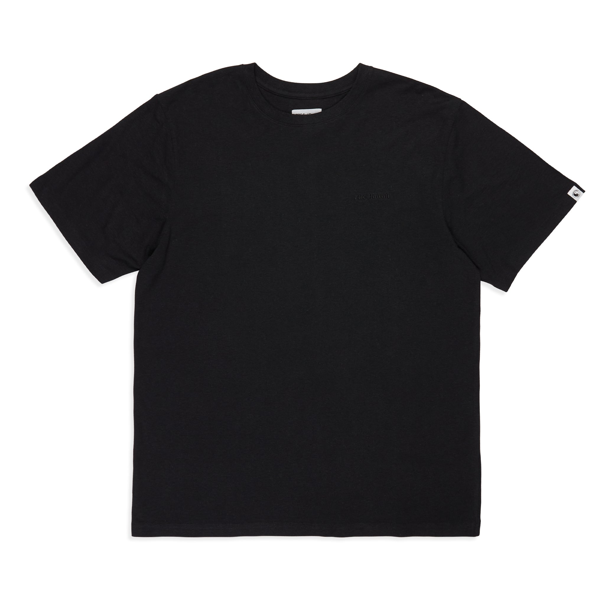 T&C Surf Designs Plain S/S T-Shirt - Black Dark