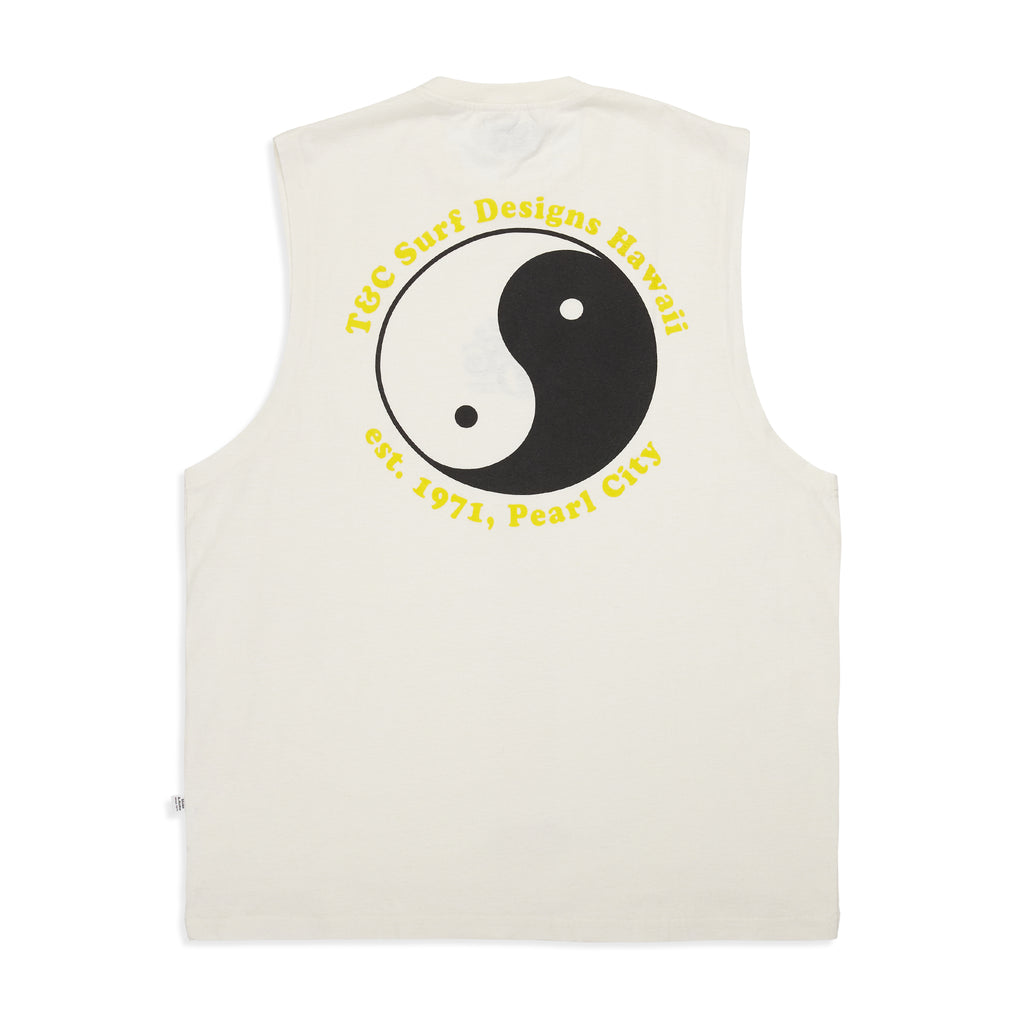 T&C Surf Designs OG Muscle S/S T-Shirt - Off White