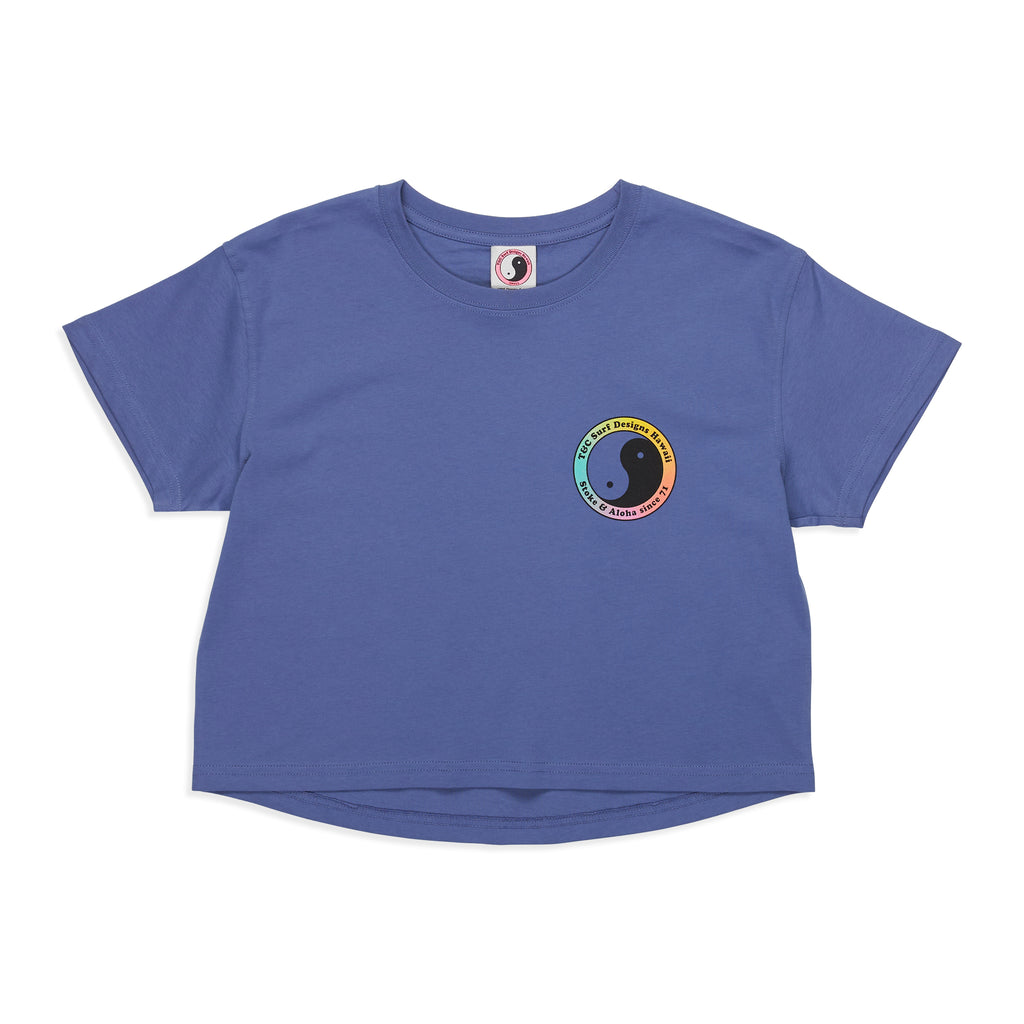 T&C Surf Designs Women YY 71 Logo S/S T-Shirt - Dark Lavender