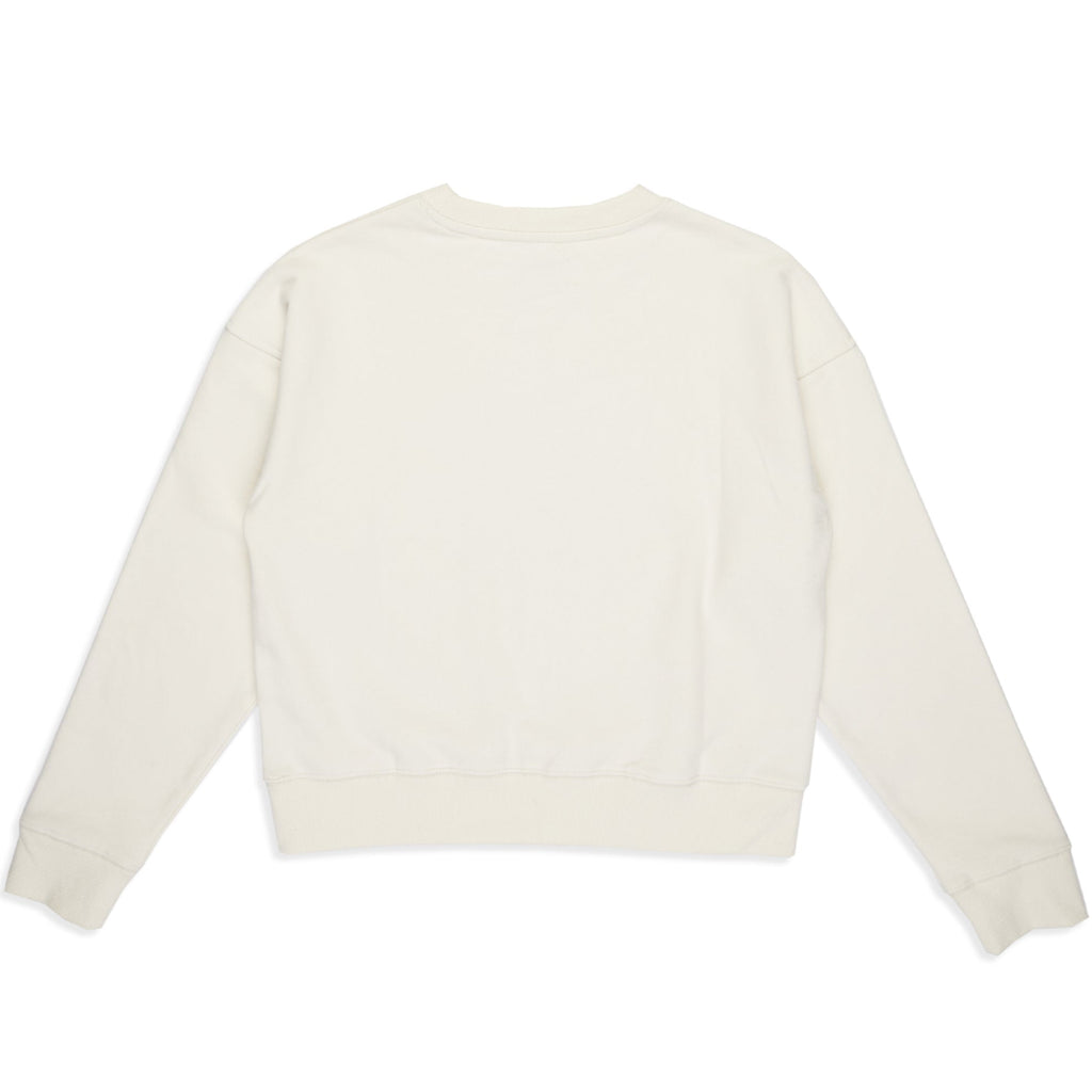 T&C Surf Designs Women Checky Crew Sweat - Off White