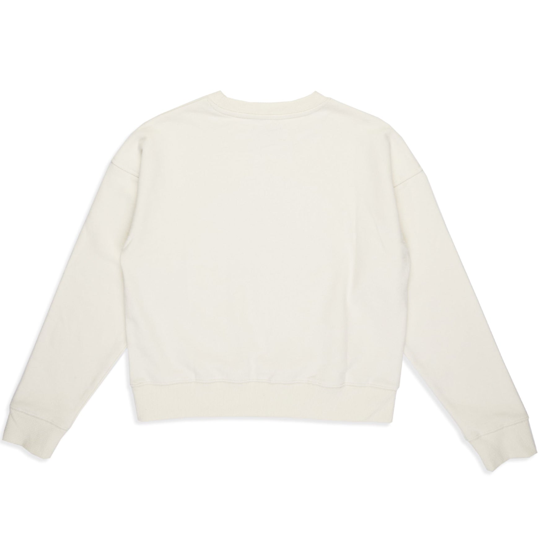 T&C Surf Designs Women Checky Crew Sweat - Off White
