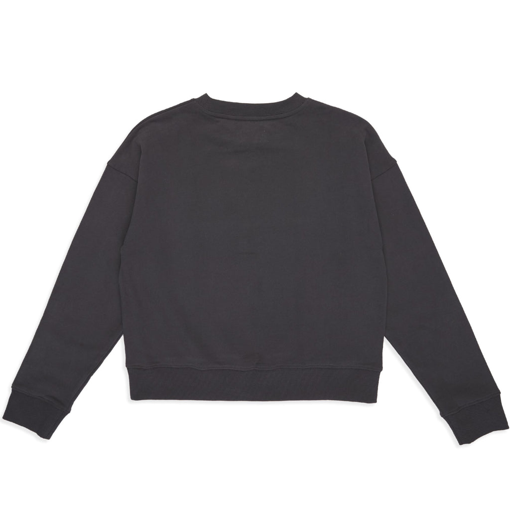 T&C Surf Designs Women Checky Crew Sweat - Washed Black