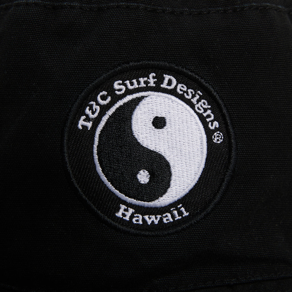 T&C Surf Designs YY Bucket Hat - Black