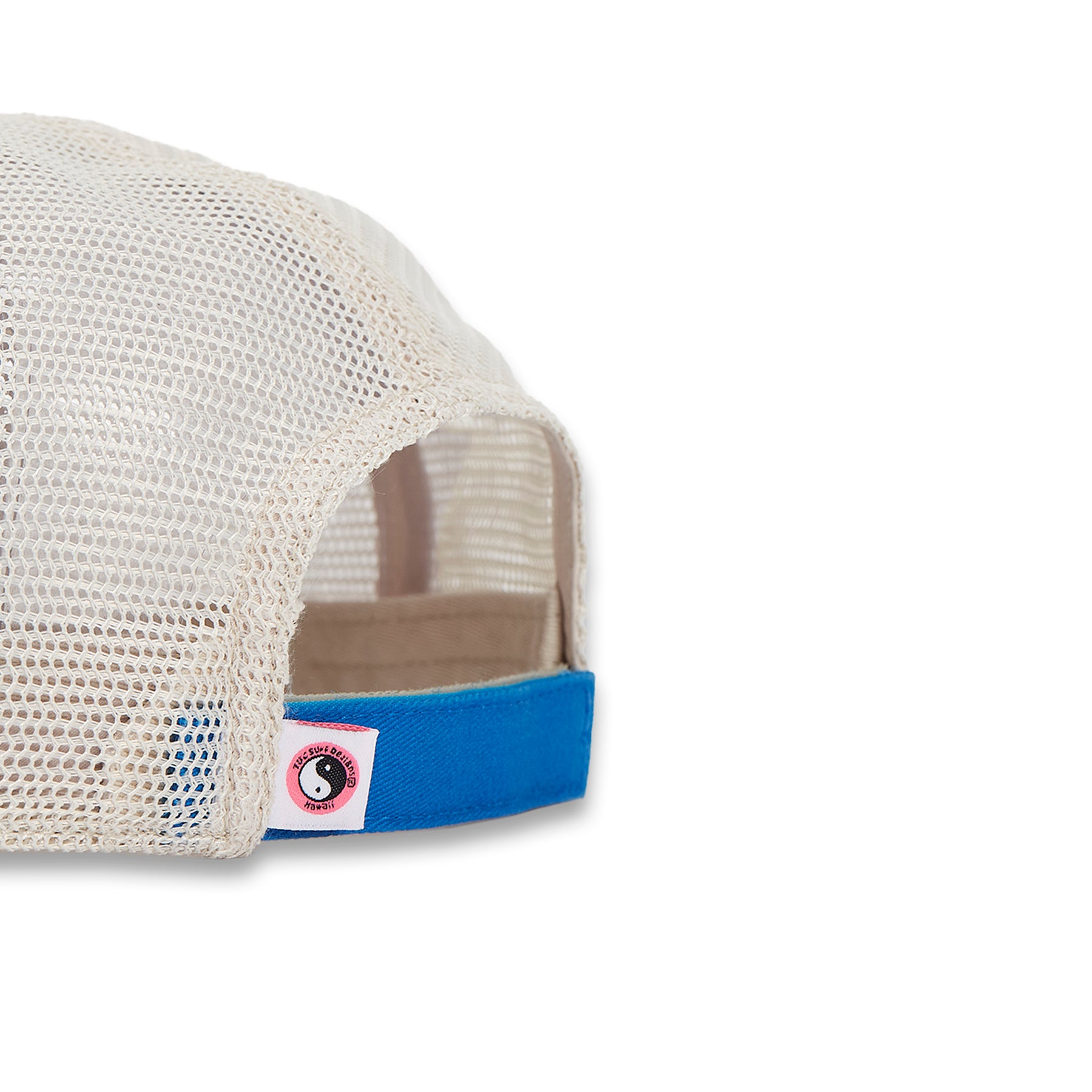 Boné T&C Surf Designs Jon Unstructured Trucker - Azul Royal Natural