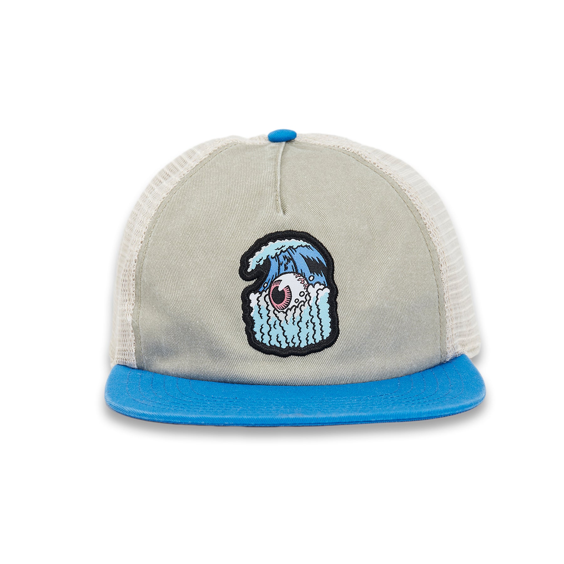 Boné T&C Surf Designs Jon Unstructured Trucker - Azul Royal Natural