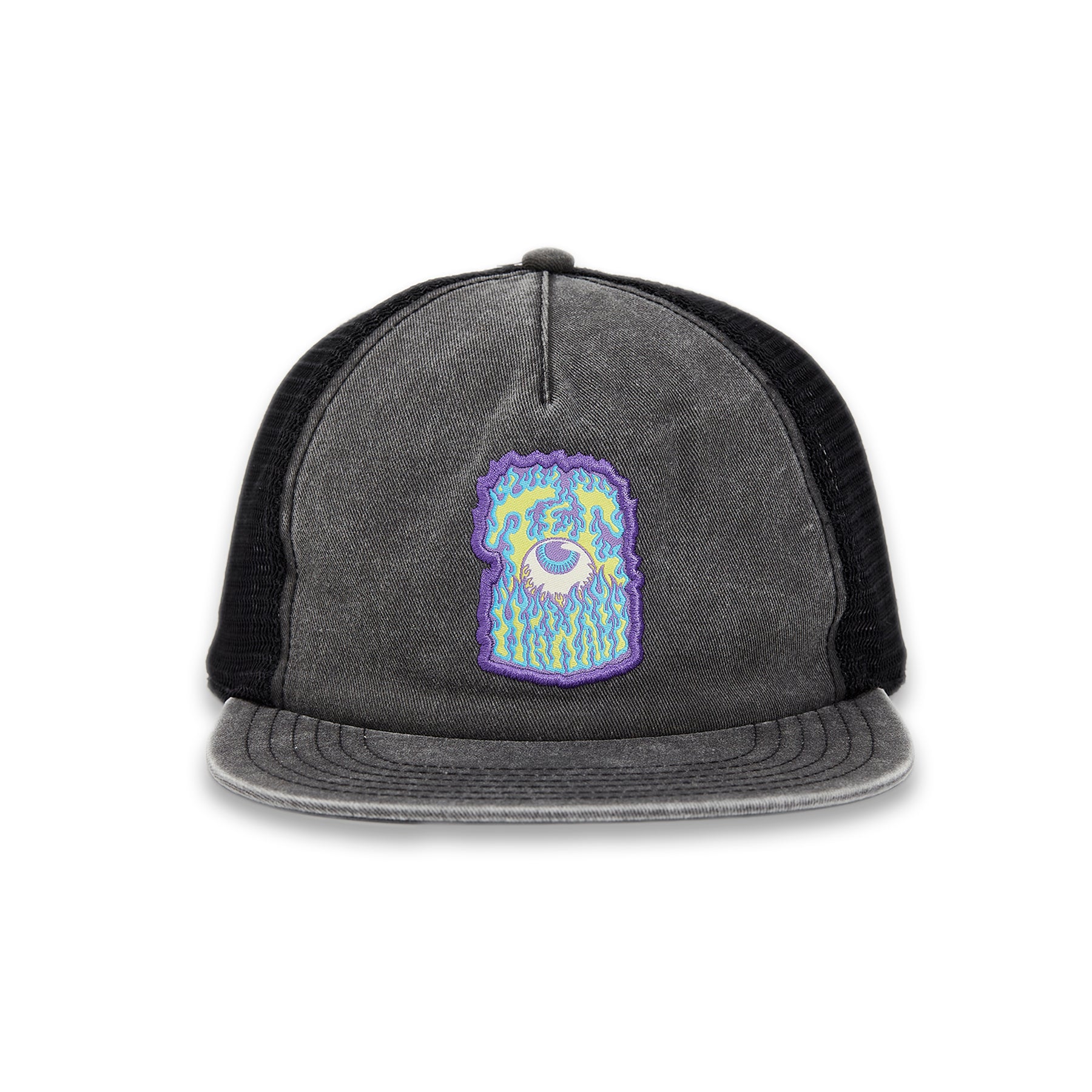 Boné T&C Surf Designs Jon Unstructured Trucker - Preto