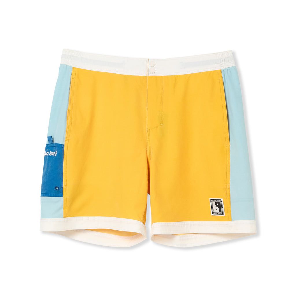 T&amp;C Surf Designs Beach Park 18" Beach Short-Sunflower