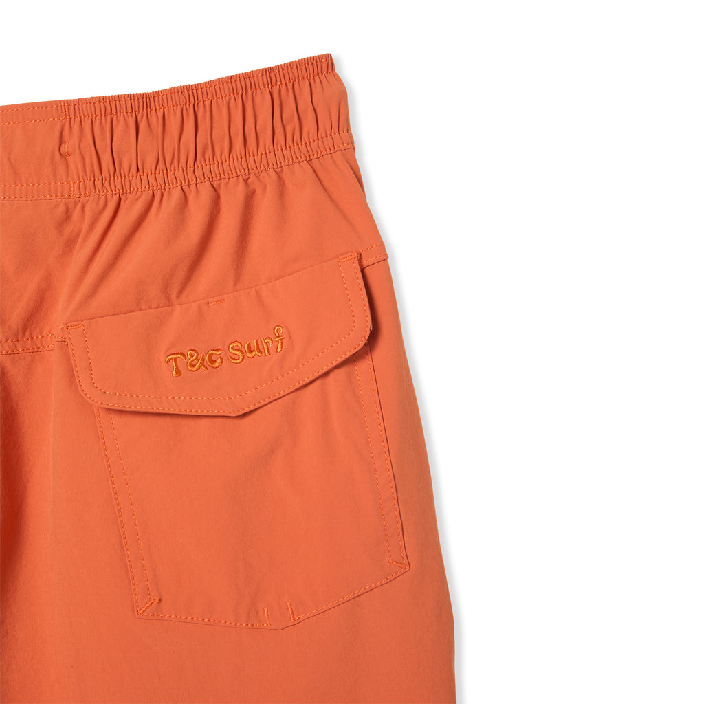 T&amp;C Surf Designs OG 16.5'' Bshort-Rust