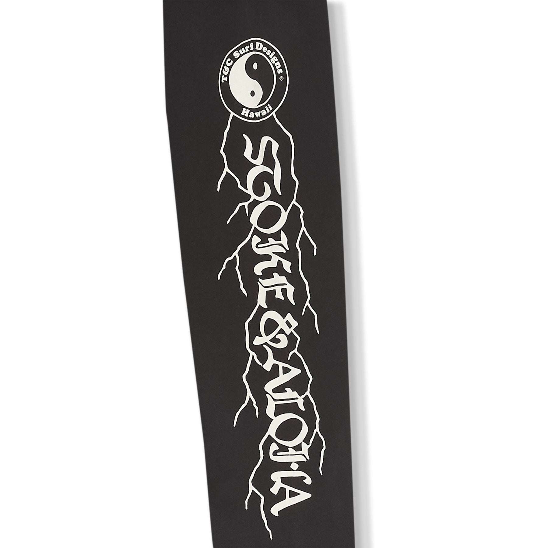 T-shirt de manga comprida T&C Surf Designs Koï Lightning - Preto Militar