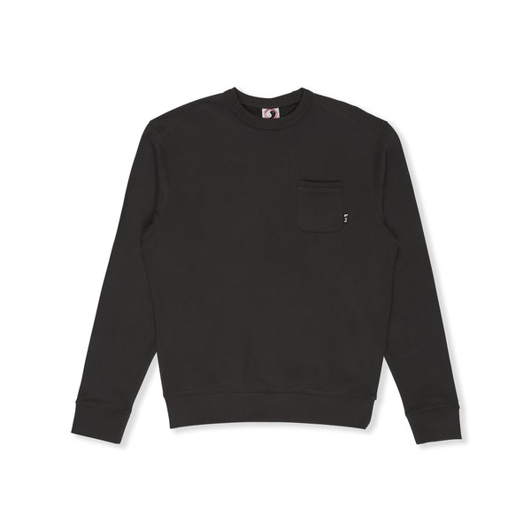 T&C Surf Designs YY 71 Pocket Crew Sweat-Wash Black