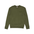 YY 71 Pocket Crew Sweat-Military Green