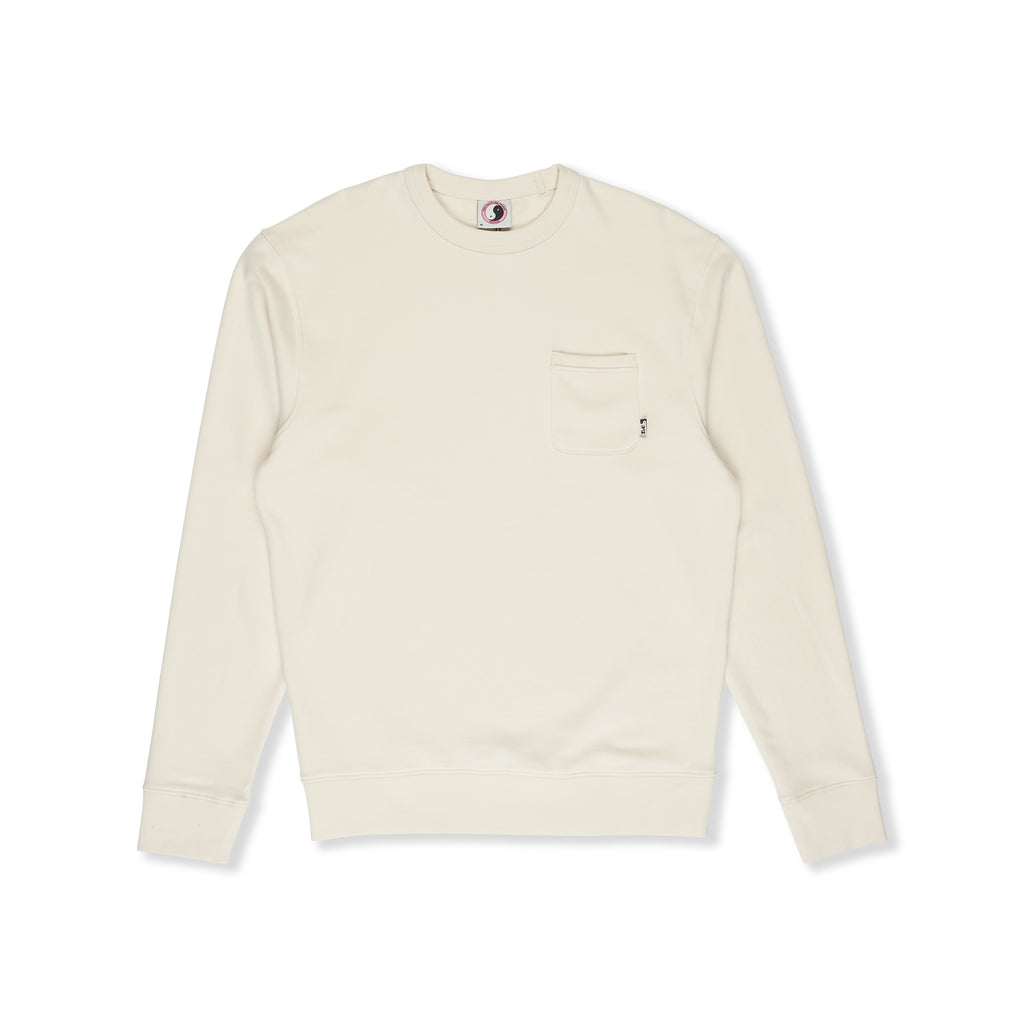 YY 71 Pocket Crew Sweat-Vintage White
