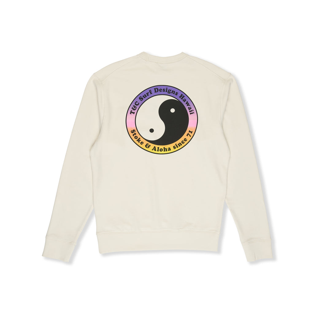 YY 71 Pocket Crew Sweat-Vintage White