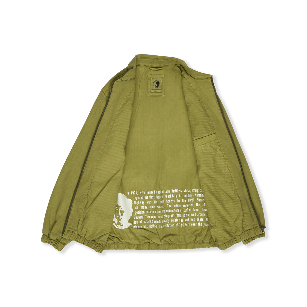 T&amp;C Surf Designs Station Jacket - Moss