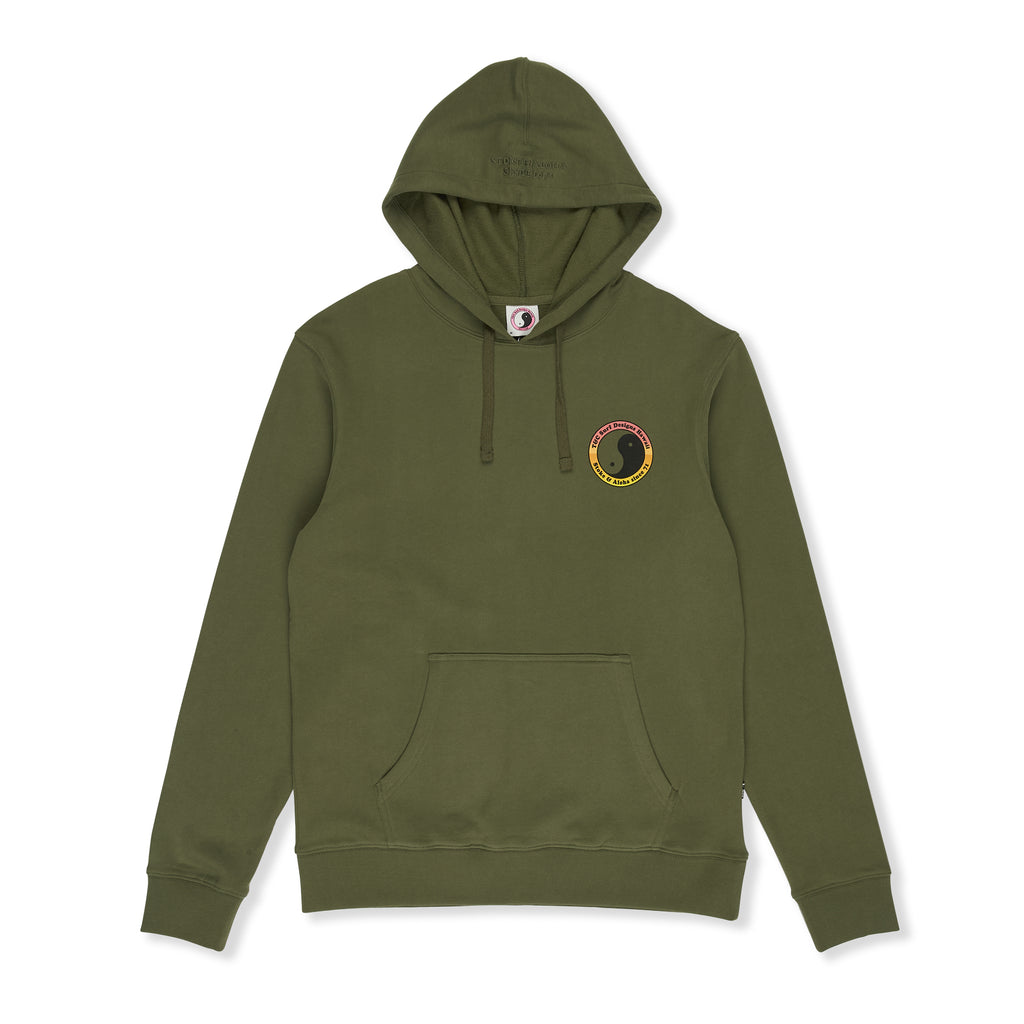 Sweatshirt com capuz T&C Surf Designs YY 71 Logo - Verde Militar