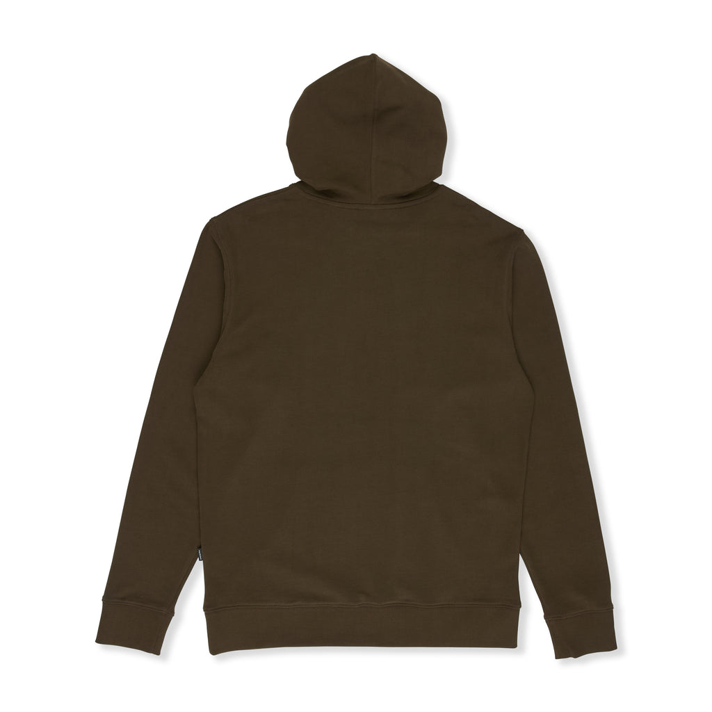 Sweatshirt com Capuz Oval da T&C Surf Designs - Castanho