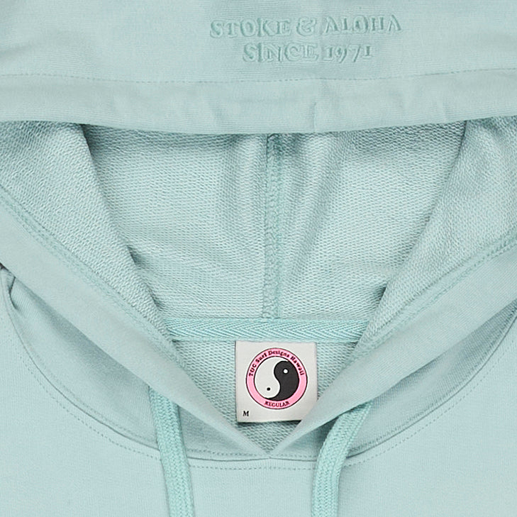 Sweatshirt com capuz oval T&C Surf Designs - Azul usado