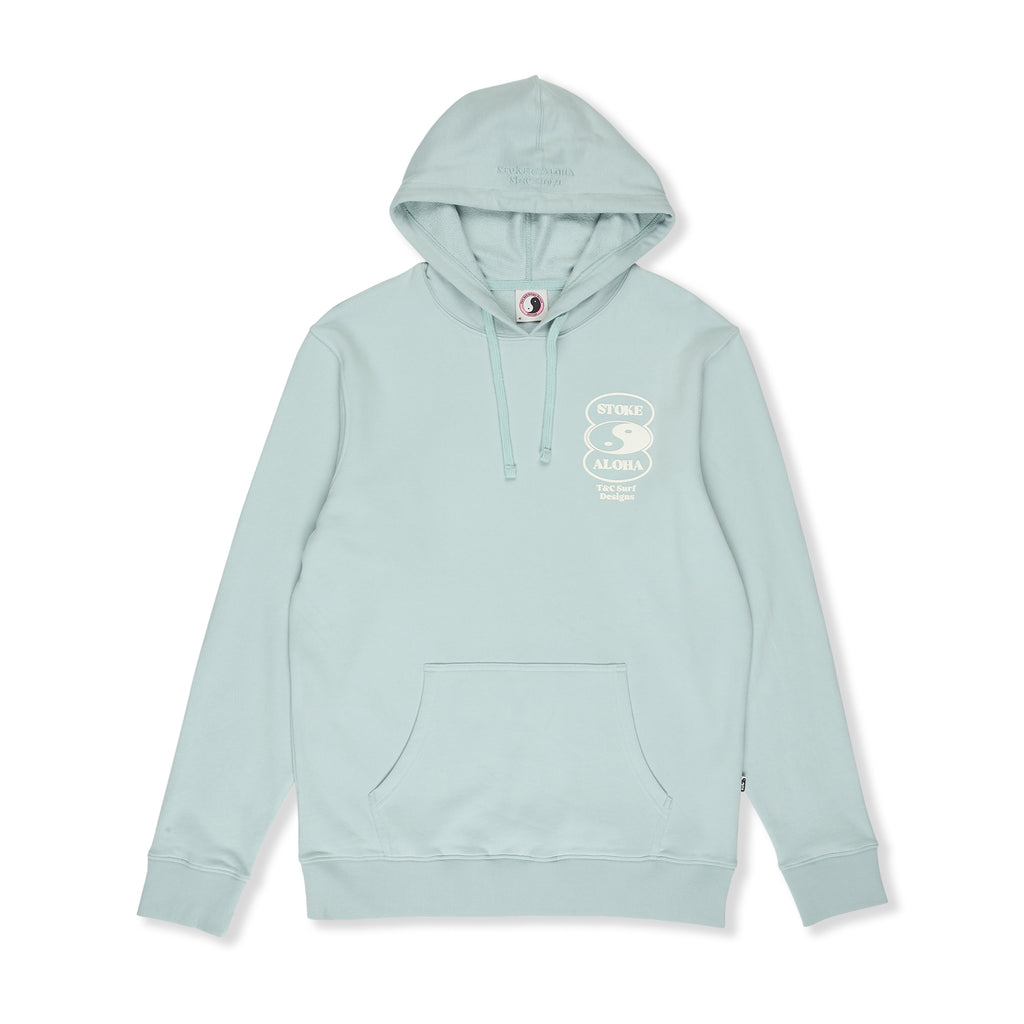 Sweatshirt com capuz oval T&C Surf Designs - Azul usado