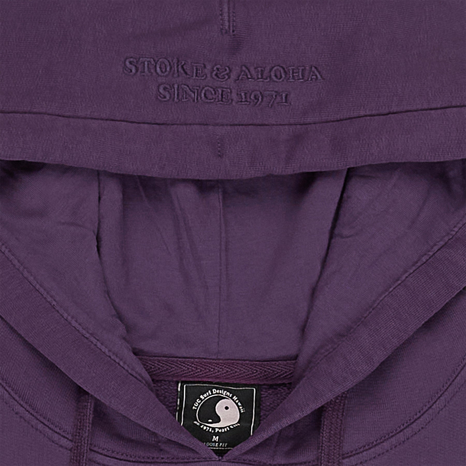 T&amp;C Surf Designs OG Mist Hoodie Sweat-Dark Purple