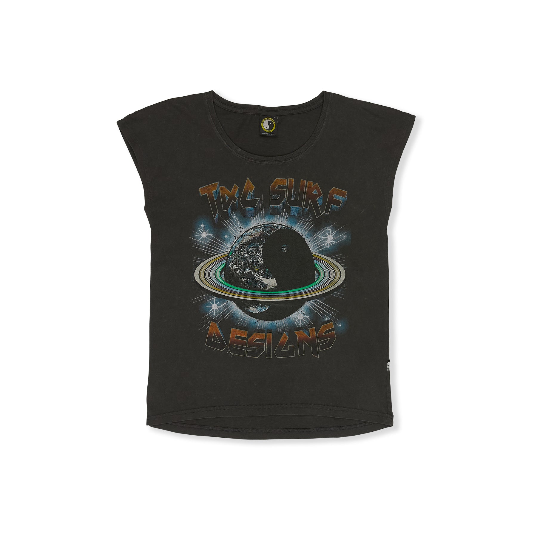 Planet Muscle T-shirt manches courtes -Wash Black