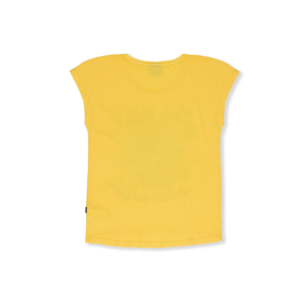 Planet Muscle T-shirt manches courtes -Washed Yellow