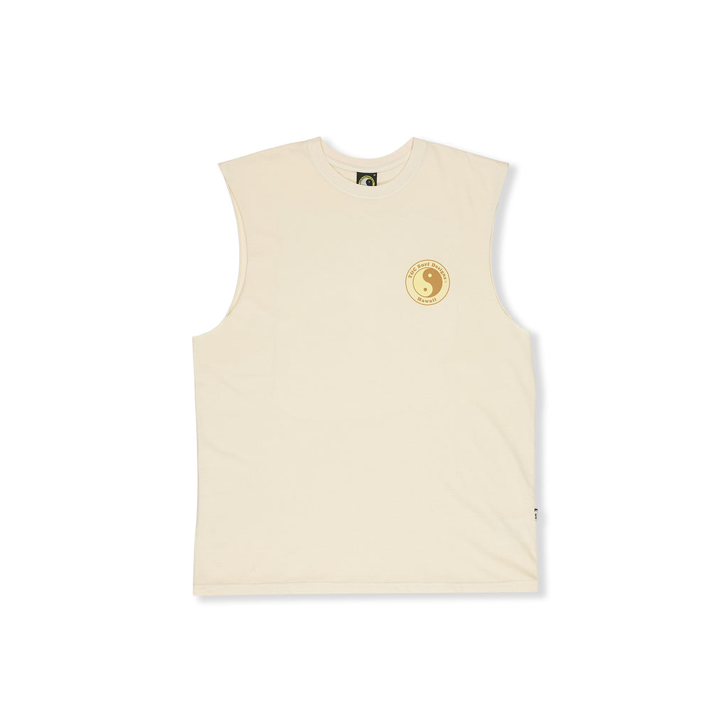 T&C Surf Designs Muscle S/S T-Shirt - Branco Vintage