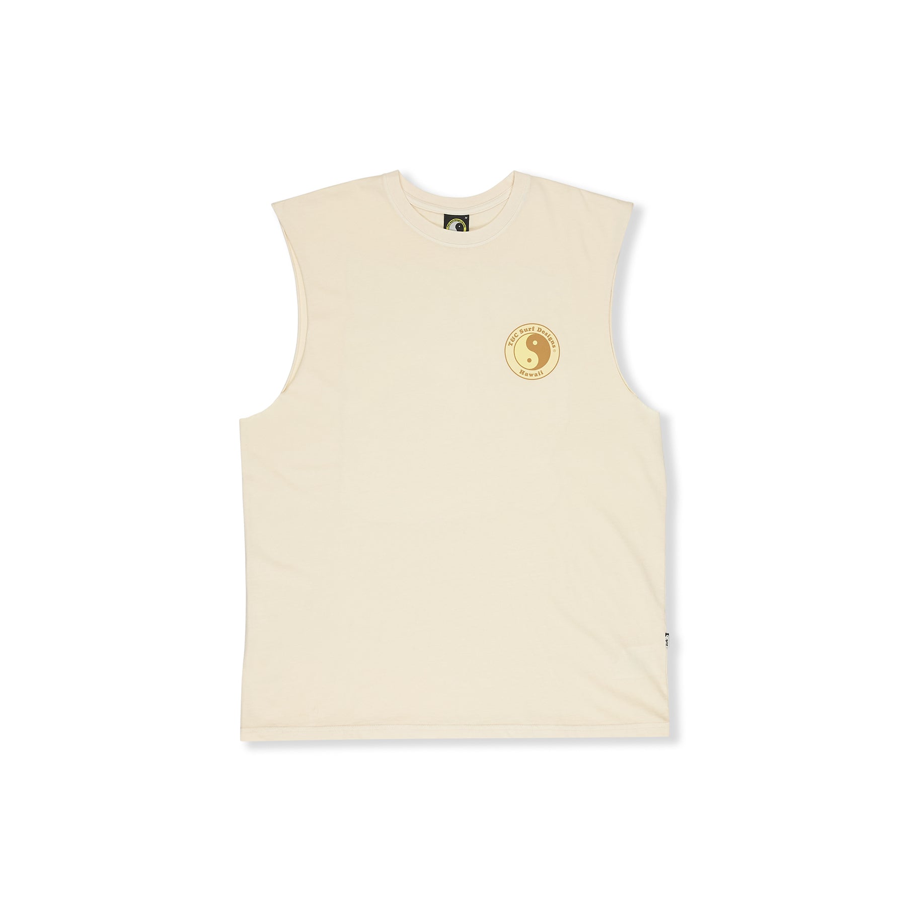 T&C Surf Designs Muscle S/S T-Shirt - Branco Vintage