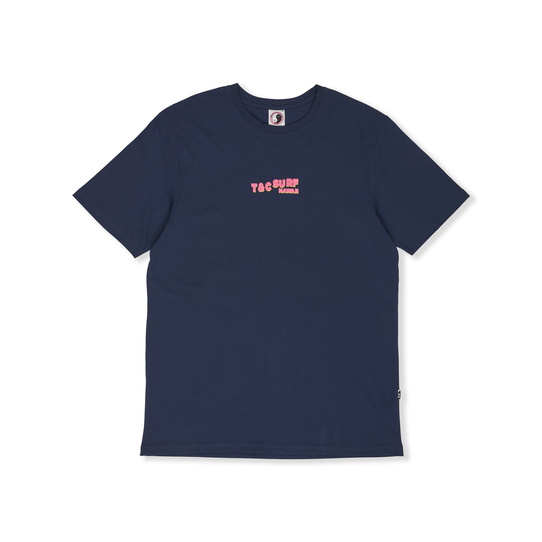 T&amp;C Surf Designs Twisted Print S/S Tee-Dark Navy