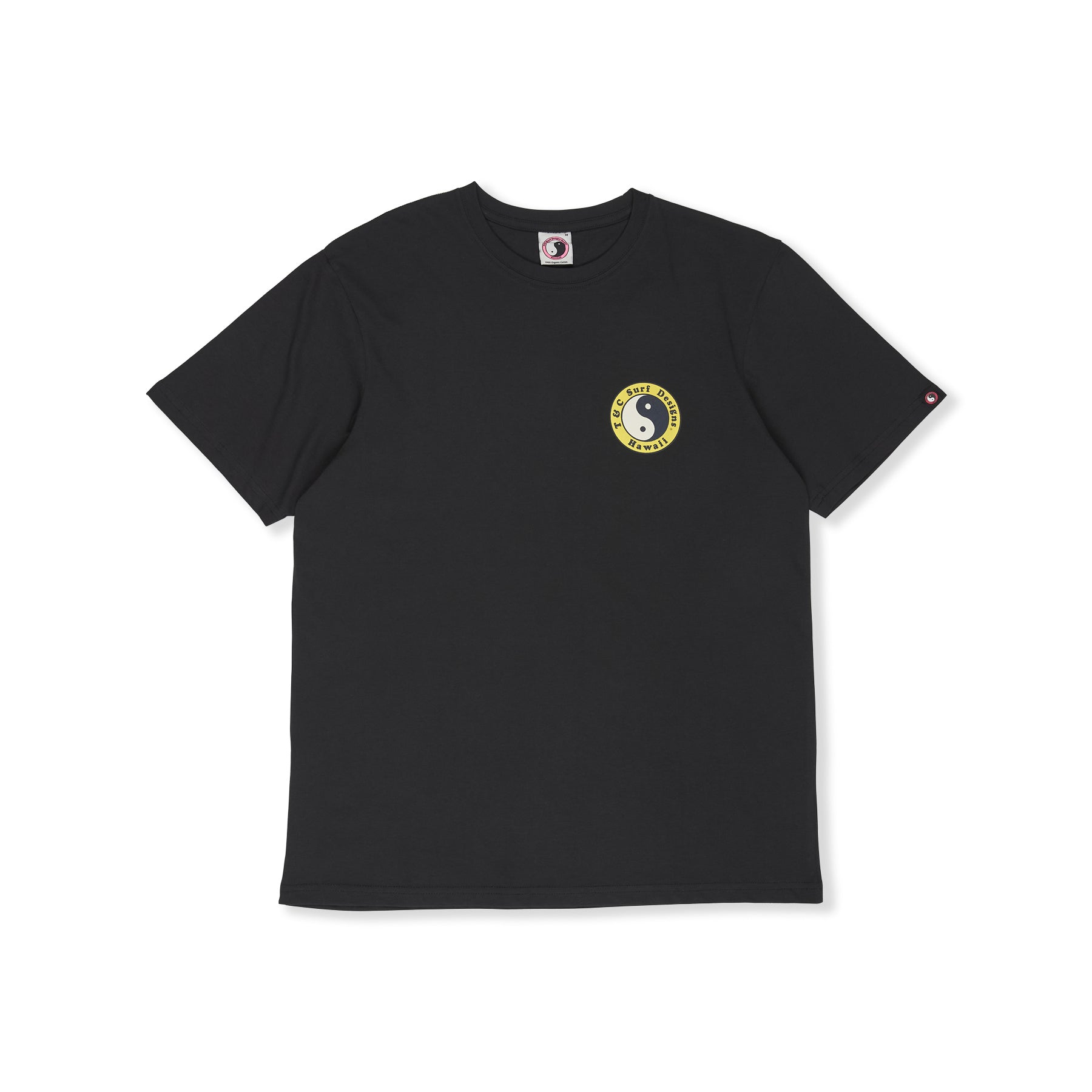 T-shirt de manga curta T&C Surf Designs Kenny Sun Set - Preto Militar