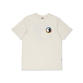 T-shirt de manga curta com logótipo YY 71 da T&C Surf Designs - Branco Vintage