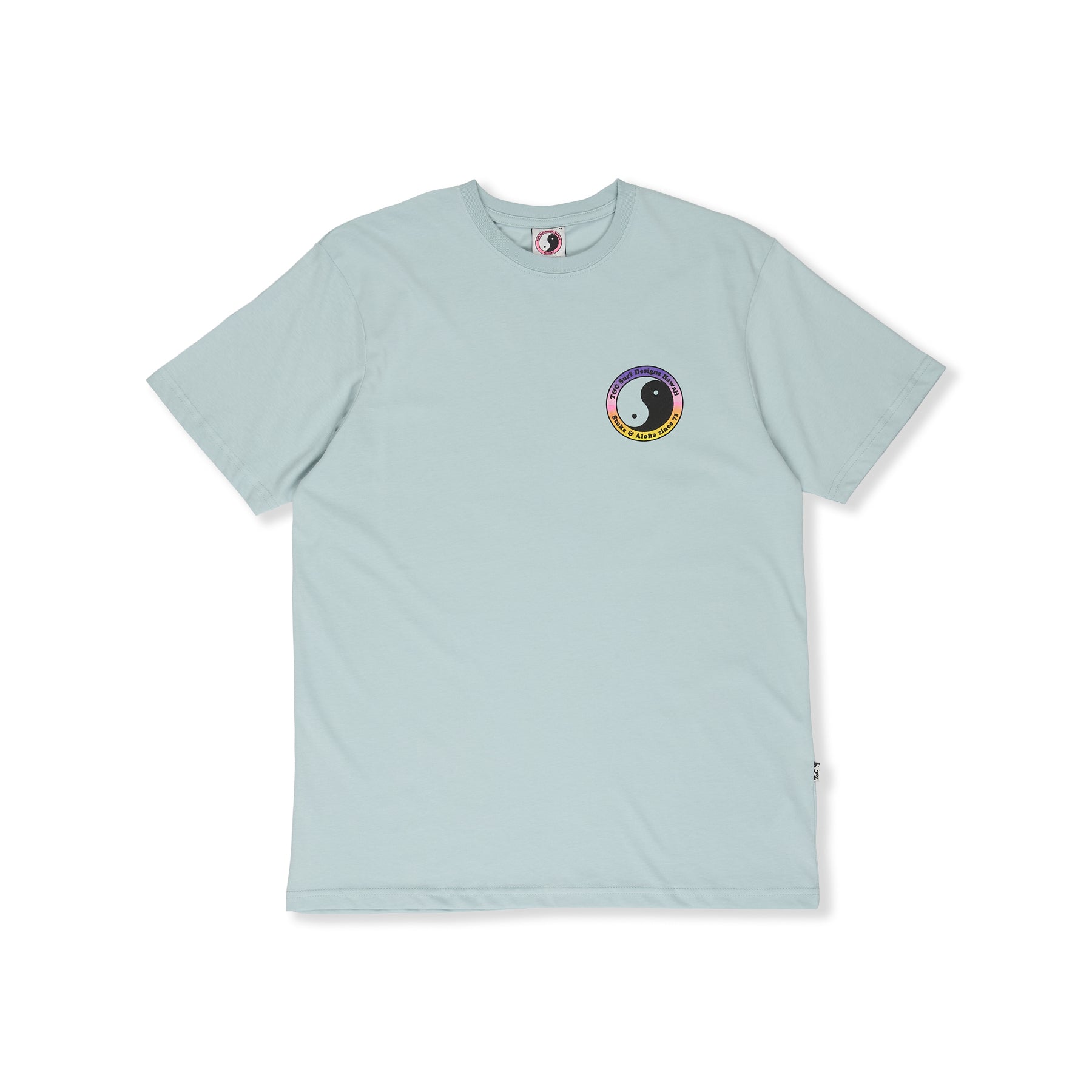 T-shirt de manga curta T&C Surf Designs YY 71 Logo - Azul usado