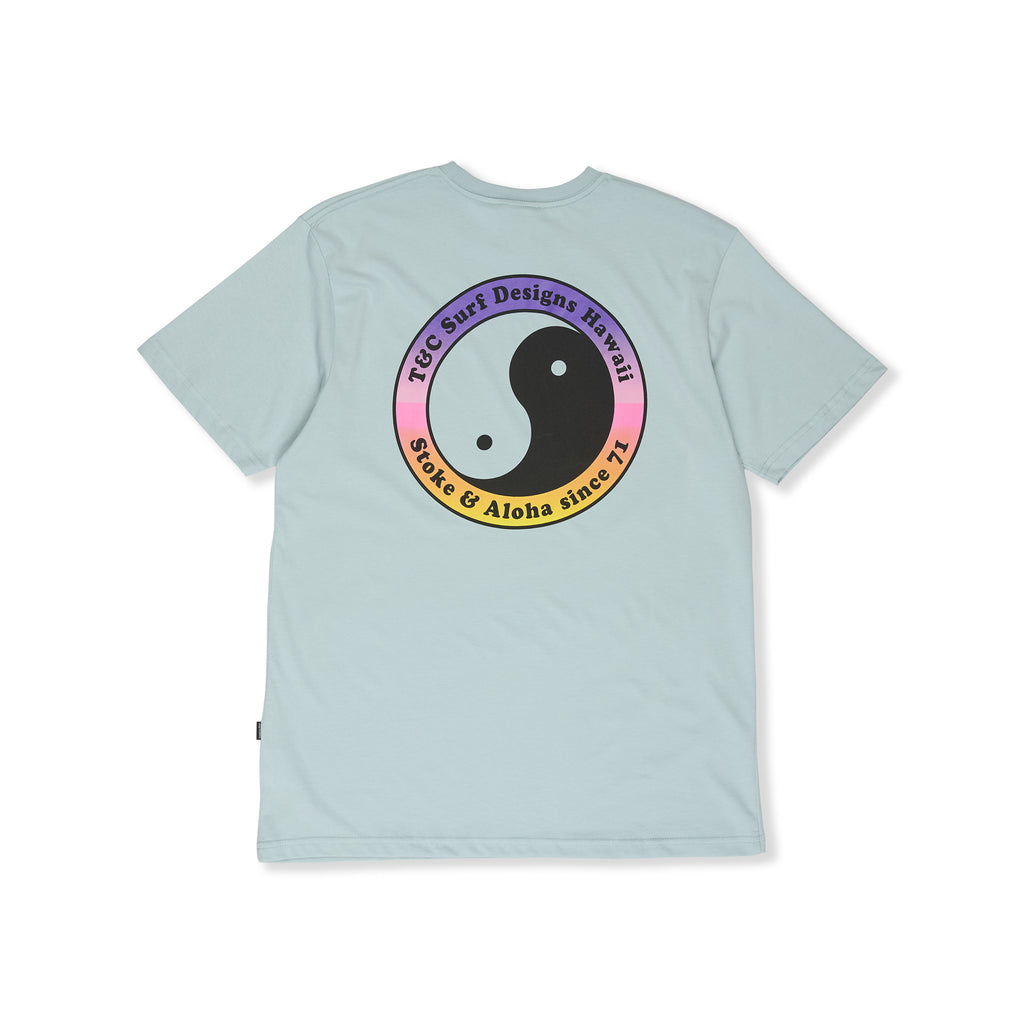 T-shirt de manga curta T&C Surf Designs YY 71 Logo - Azul usado