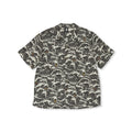 Camisola de manga curta Aloha da T&C Surf Designs - Preto Militar