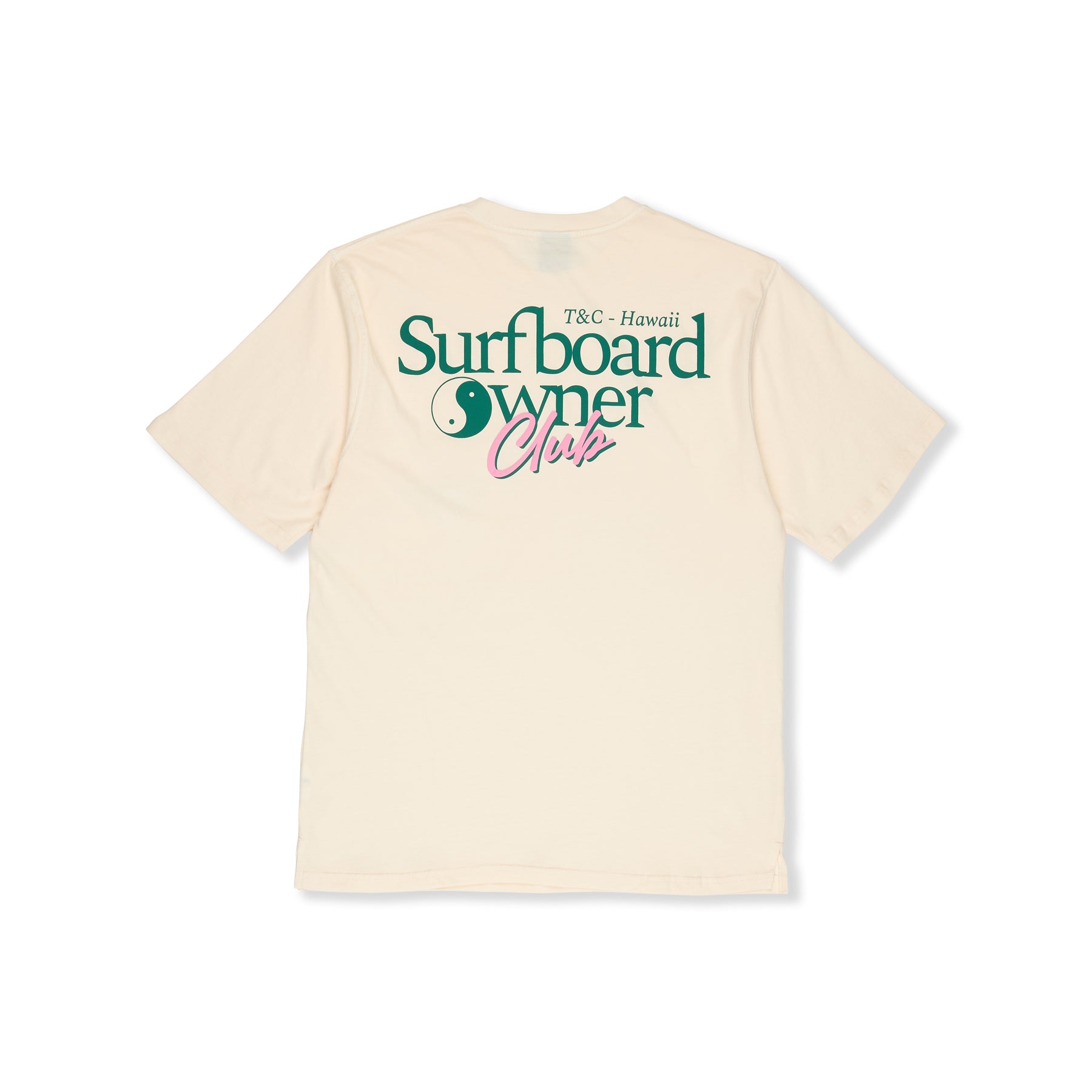 T-shirt de manga curta T&C Surf Designs Owner - Branco Vintage