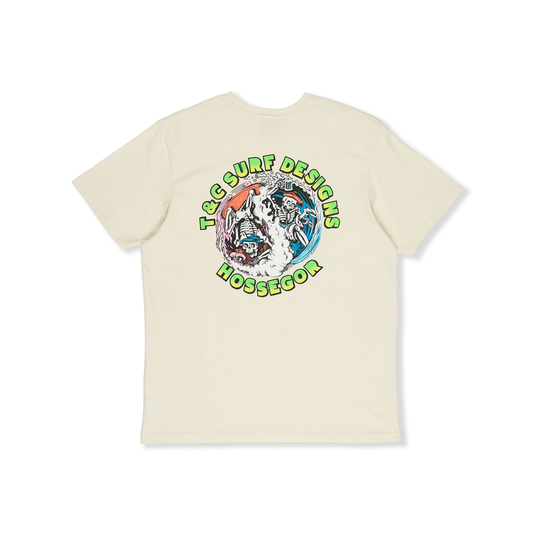 T&C Surf Designs Tortuga Destination S/S T-Shirt - Off White